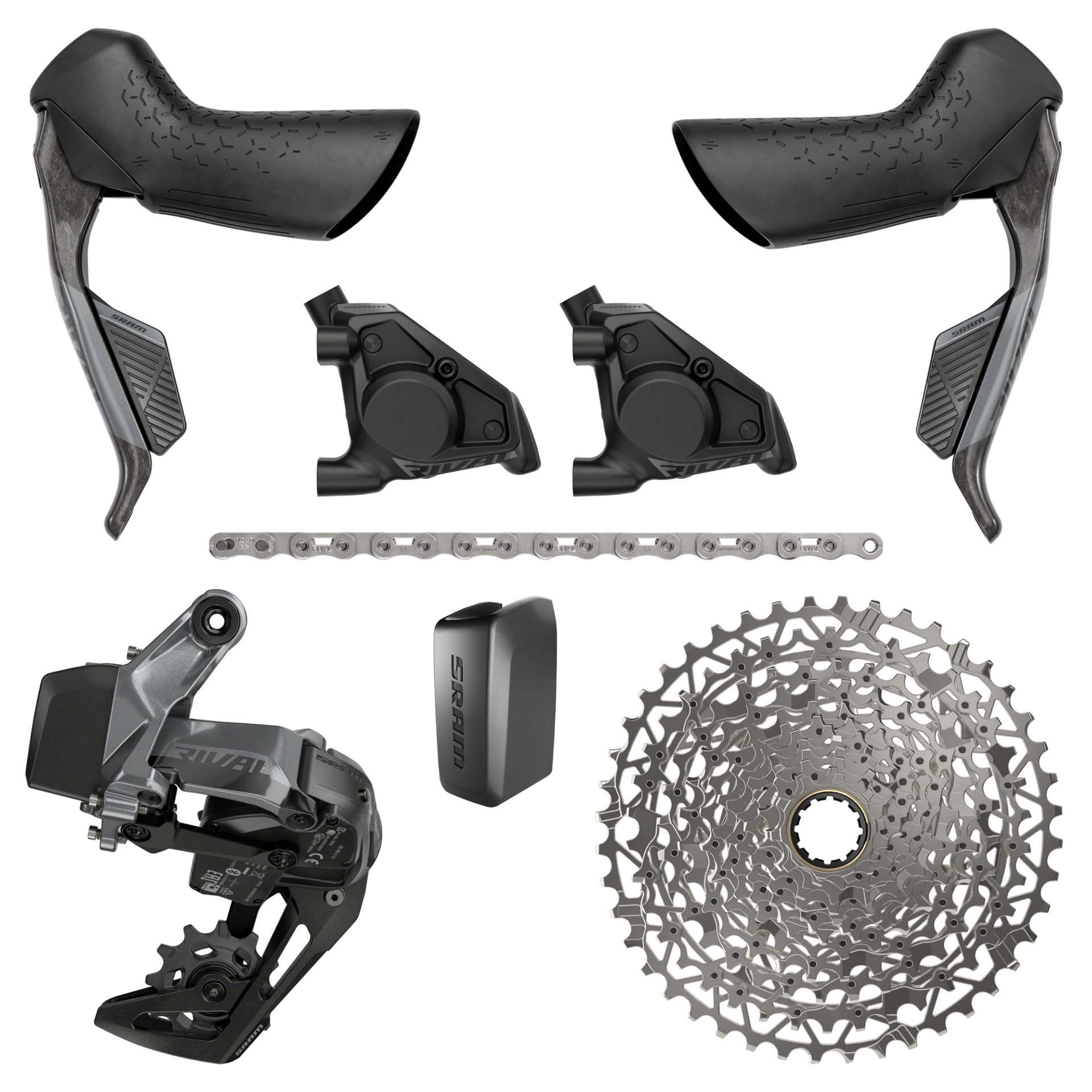 NEW SRAM Rival AXS XPLR Groupset Kit - 1x12, XG-1251 10-44t - Gravel,