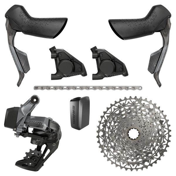 NEW SRAM Rival AXS XPLR Groupset Kit - 1x12, XG-1251 10-44t - Gravel,