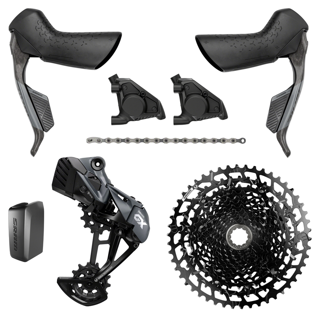 NEW SRAM Rival AXS E1 / GX Eagle Mullet Groupset Kit, 1x12, Gravel