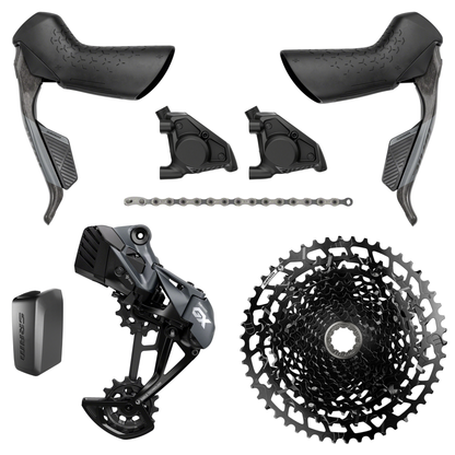 NEW SRAM Rival AXS E1 / GX Eagle Mullet Groupset Kit, 1x12, Gravel