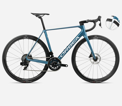 NEW 2025 Orbea Orca M21eTEAM PWR Road Bike, SRAM Force AXS, Quarq Powermeter, Carbon Wheels