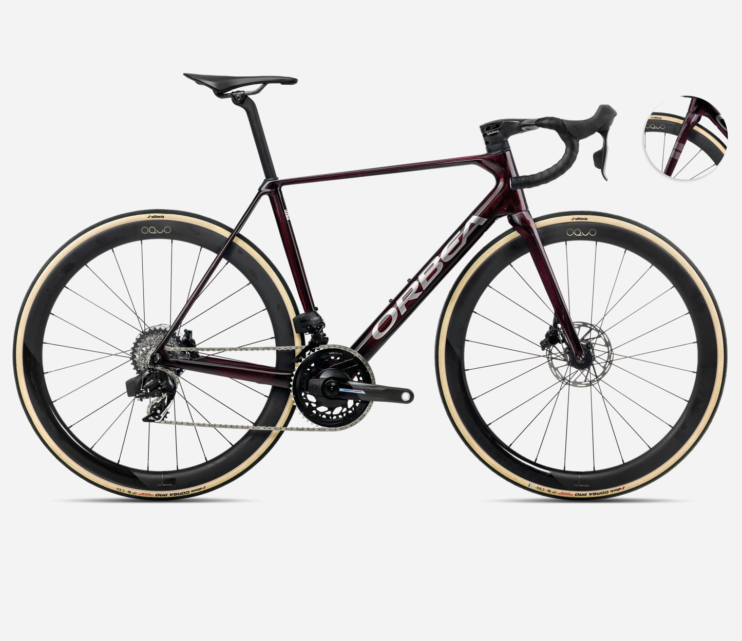 NEW 2025 Orbea Orca M21eLTD PWR Road Bike, SRAM Force AXS, Quarq Powermeter, Carbon Wheels