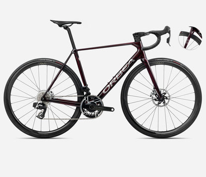 NEW 2025 Orbea Orca M11eLTD PWR Carbon Road Bike, SRAM RED AXS, Quarq Powermeter, Carbon Wheels