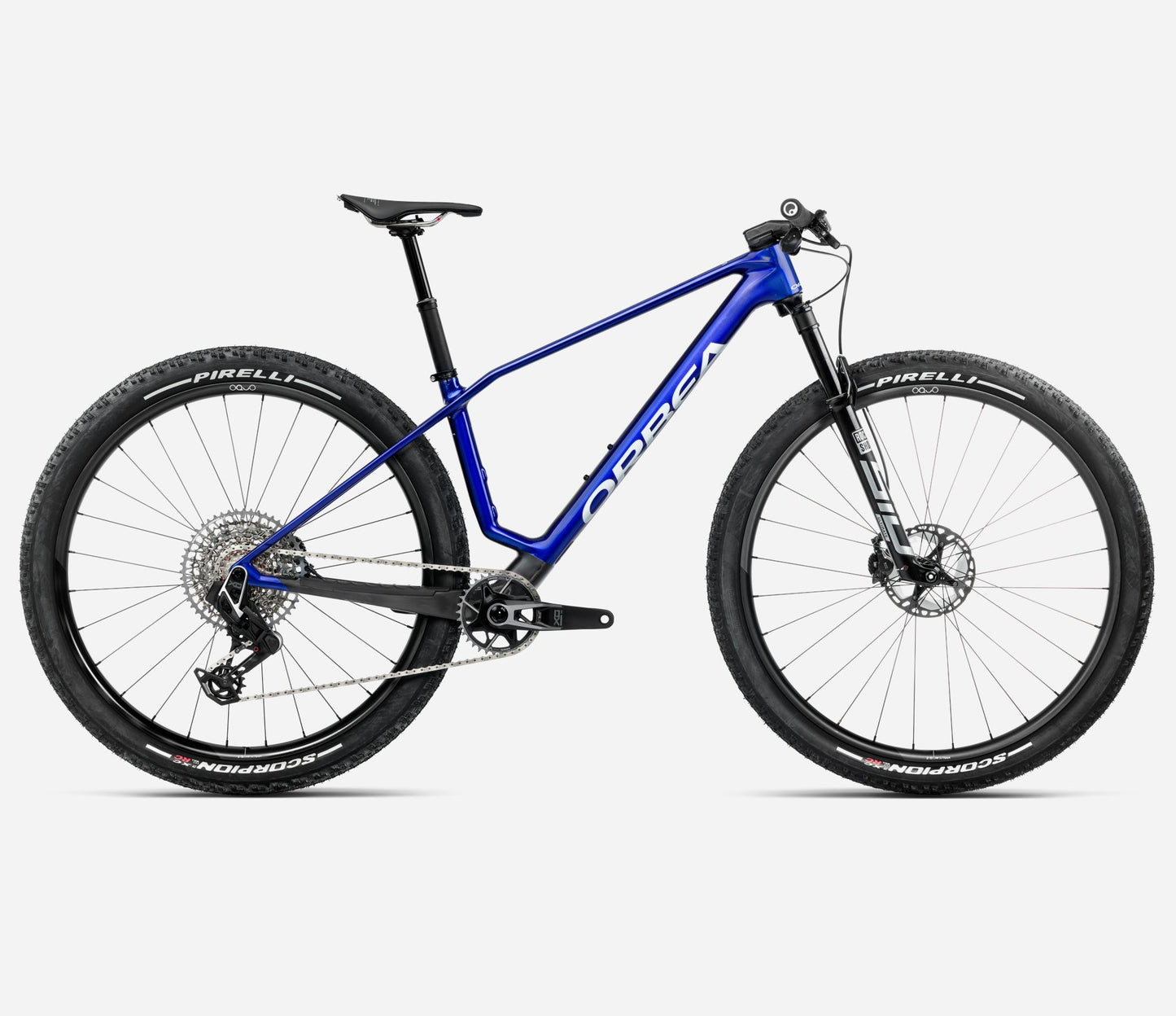 NEW 2025 Orbea ALMA M-TEAM AXS Carbon XC Mountain Bike - SRAM X0 Transmission, Carbon Wheels
