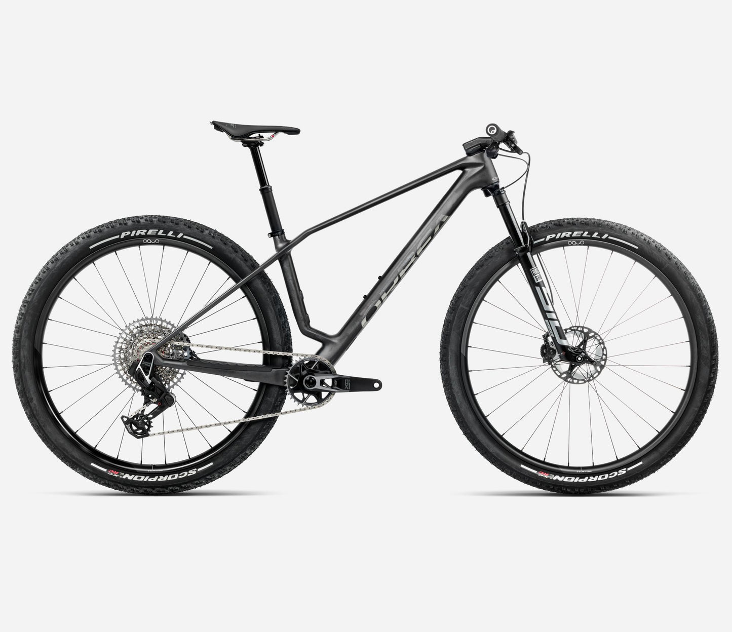 NEW 2025 Orbea ALMA M-TEAM AXS Carbon XC Mountain Bike - SRAM X0 Transmission, Carbon Wheels