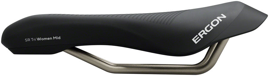 NEW Ergon SR Triathlon Saddle - Womens, Black, Mid