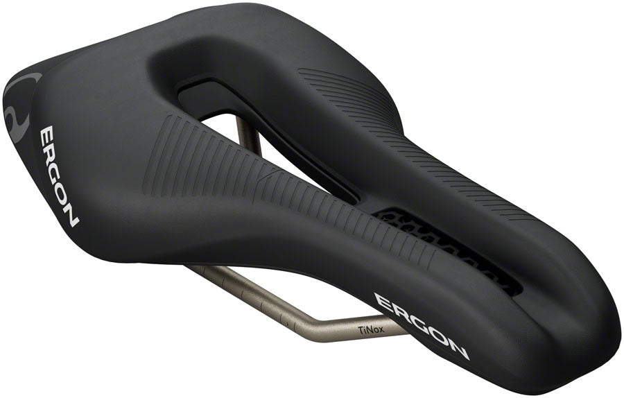 NEW Ergon SR Triathlon Saddle - Womens, Black, Mid