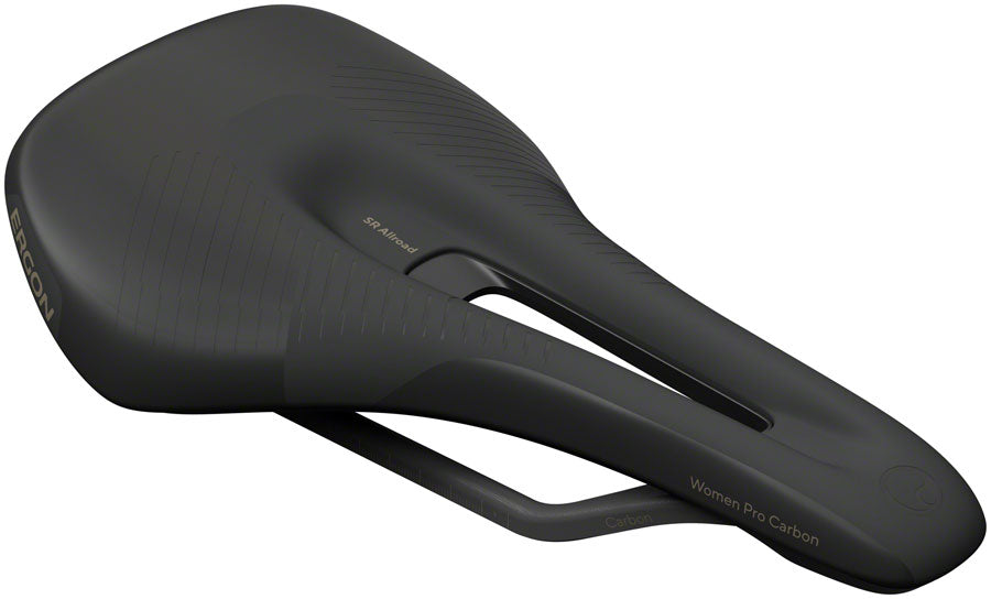 NEW Ergon SR Allroad Pro Carbon Saddle - Carbon, Black, Women's, Medium/Large