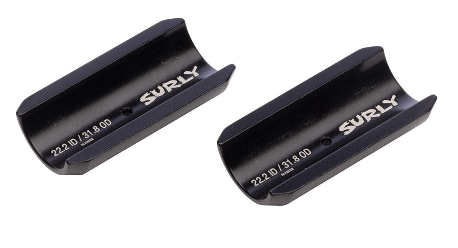 NEW Surly Handlebar Clamp Shim - 22.2mm to 31.8mm, Shim, Black