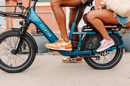 NEW Aventon Abound SR Electric Cargo Bike — 750W, 60mi Range, 440lb Capacity