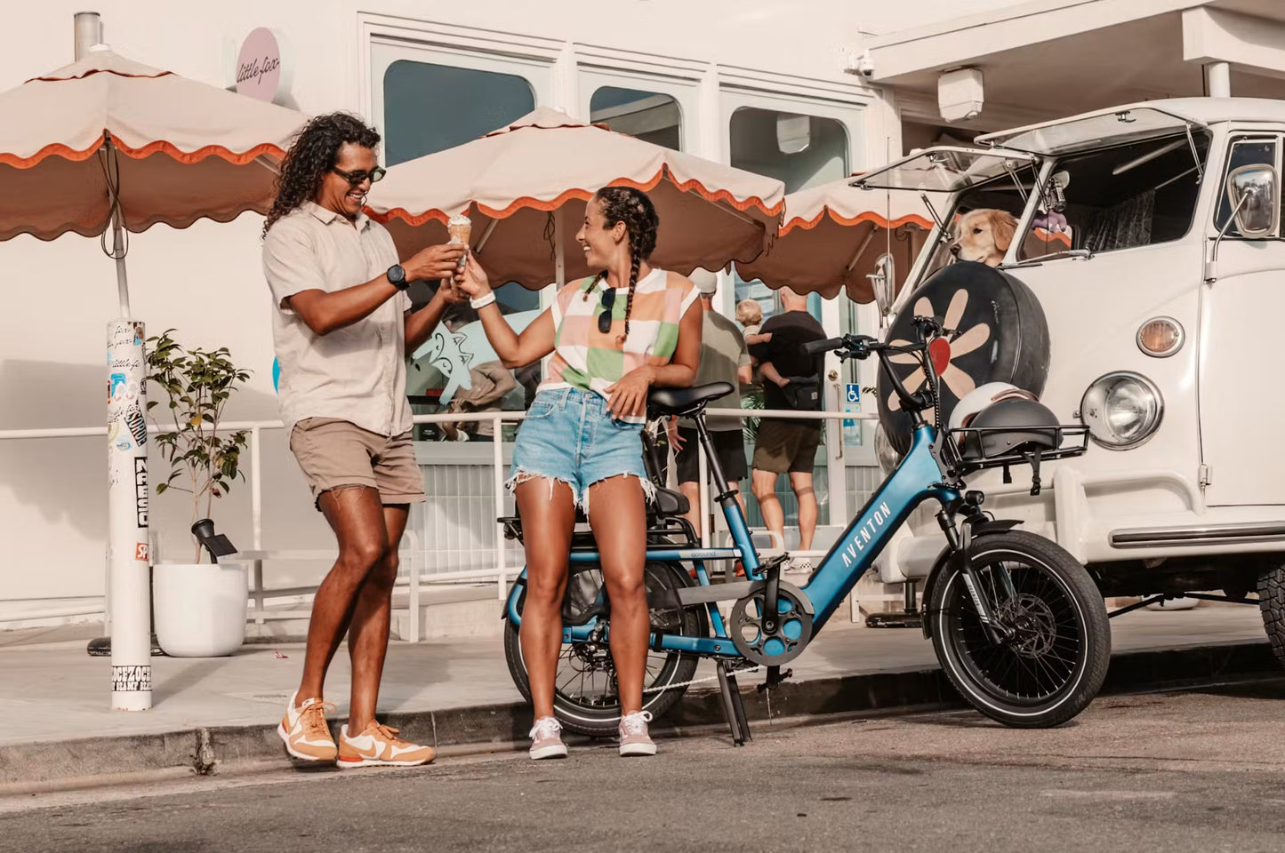 NEW Aventon Abound SR Electric Cargo Bike — 750W, 60mi Range, 440lb Capacity