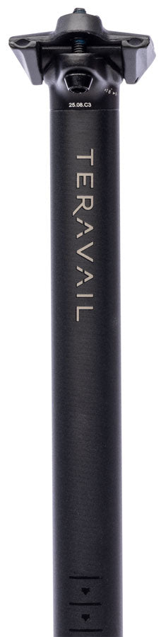 NEW Teravail Stratum Seatpost - Aluminum, Black