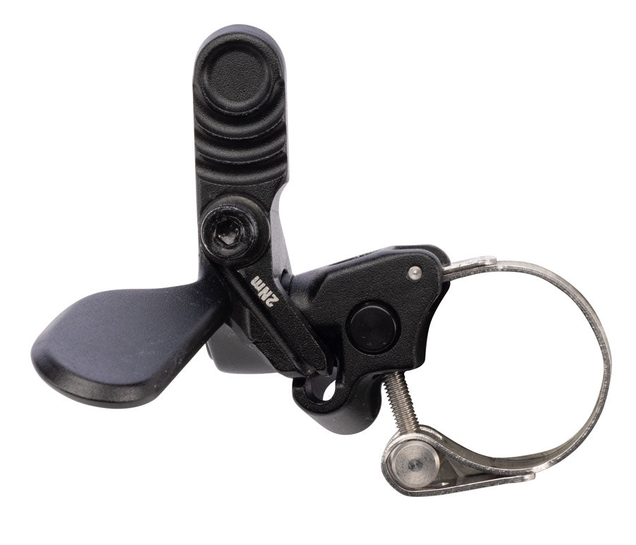 NEW Teravail Telec Drop Bar Remote Dropper Post Lever - Dual-Action, Black