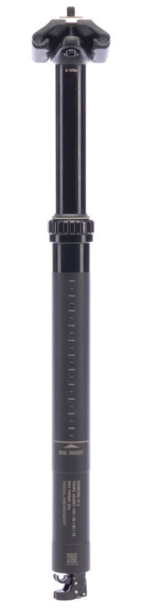 NEW Teravail Telec Dropper Seatpost - 27.2, Black, No Remote