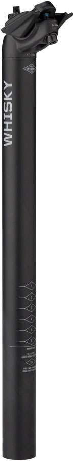 NEW WHISKY No.7 Alloy Seatpost - Matte Black - Around the Cycle
