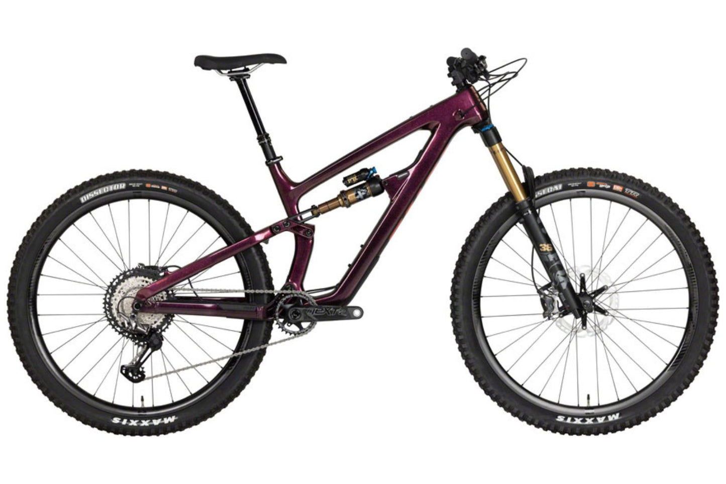 NEW 2023 Salsa Blackthorn C XTR - Carbon All-Mountain Bike, 29", Dark Red - Around the Cycle