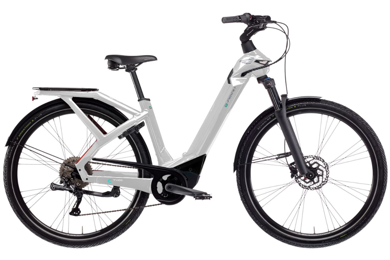 NEW Bianchi E-Omina C-Type Deore 10 Bosch Performance Line CX 625Wh Step-Thru Electric Bike