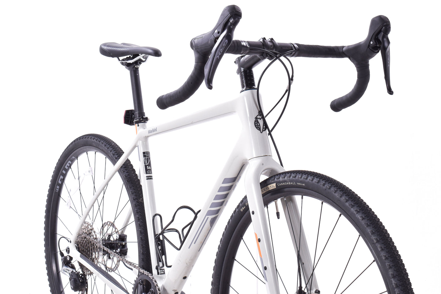 DEMO Salsa Warbird C GRX 600 1x All-Road Gravel Bike - 700c, Carbon, Light Gray