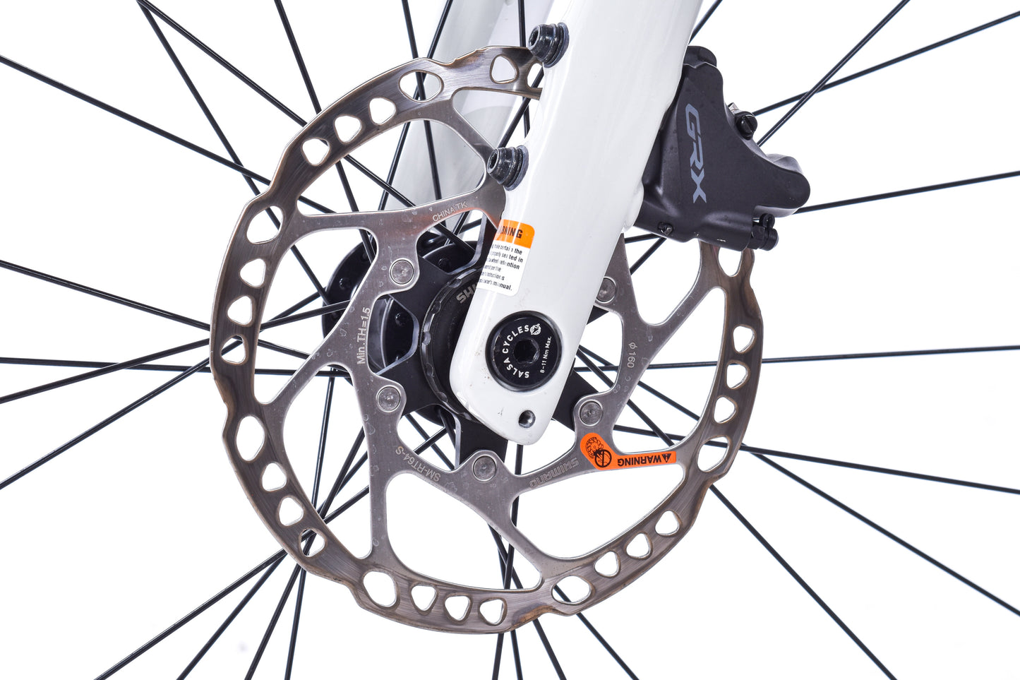 DEMO Salsa Warbird C GRX 600 1x All-Road Gravel Bike - 700c, Carbon, Light Gray