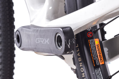 DEMO Salsa Warbird C GRX 600 1x All-Road Gravel Bike - 700c, Carbon, Light Gray