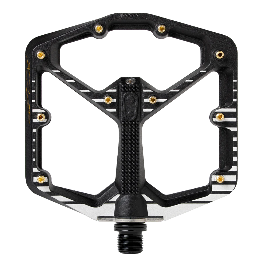 NEW Crankbrothers Stamp 7 Fabio Wibmer Signature Edition Pedals - Platform, Aluminum, 9/16", Black - Around the Cycle