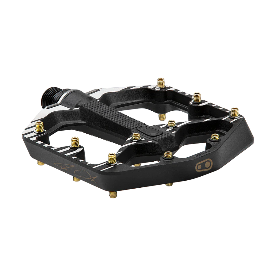 NEW Crankbrothers Stamp 7 Fabio Wibmer Signature Edition Pedals - Platform, Aluminum, 9/16", Black - Around the Cycle