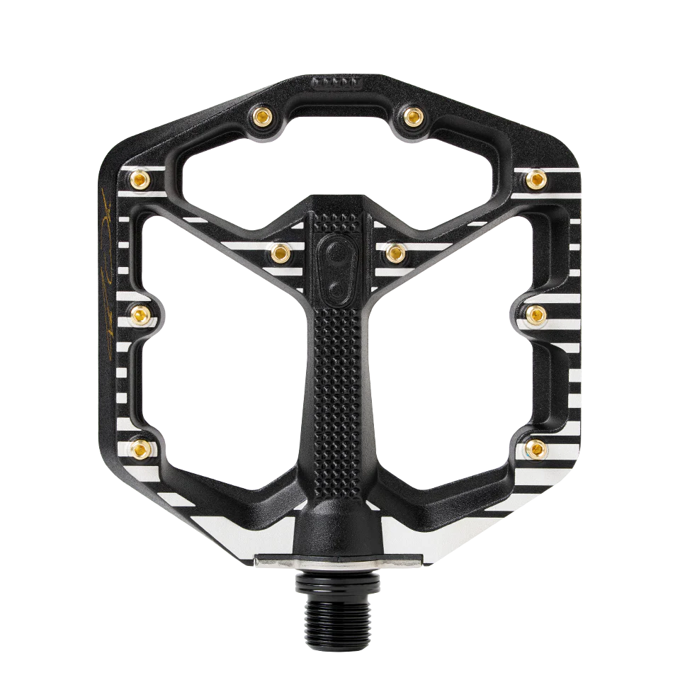NEW Crankbrothers Stamp 7 Fabio Wibmer Signature Edition Pedals - Platform, Aluminum, 9/16", Black - Around the Cycle