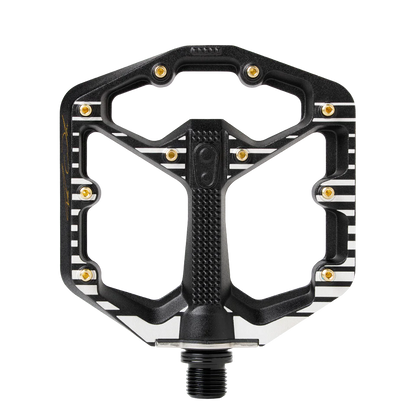 NEW Crankbrothers Stamp 7 Fabio Wibmer Signature Edition Pedals - Platform, Aluminum, 9/16", Black - Around the Cycle