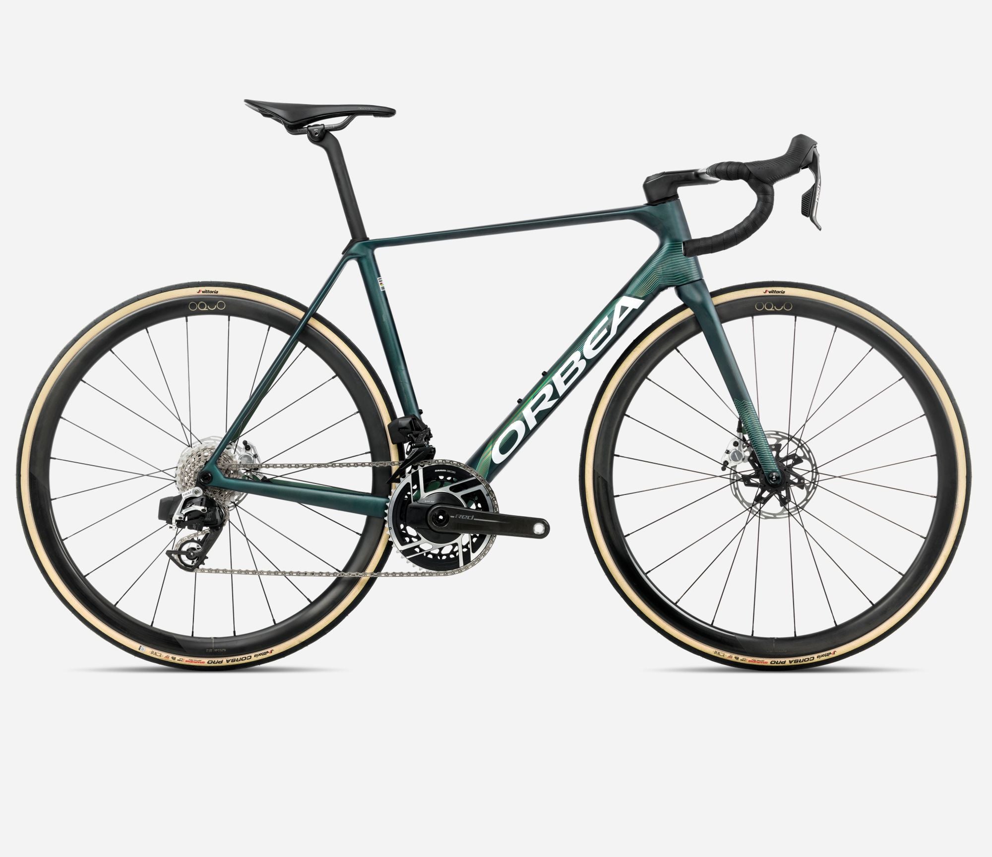 NEW 2026 Orbea ORCA M11eLTD PWR Carbon Road Bike - SRAM Red AXS E1