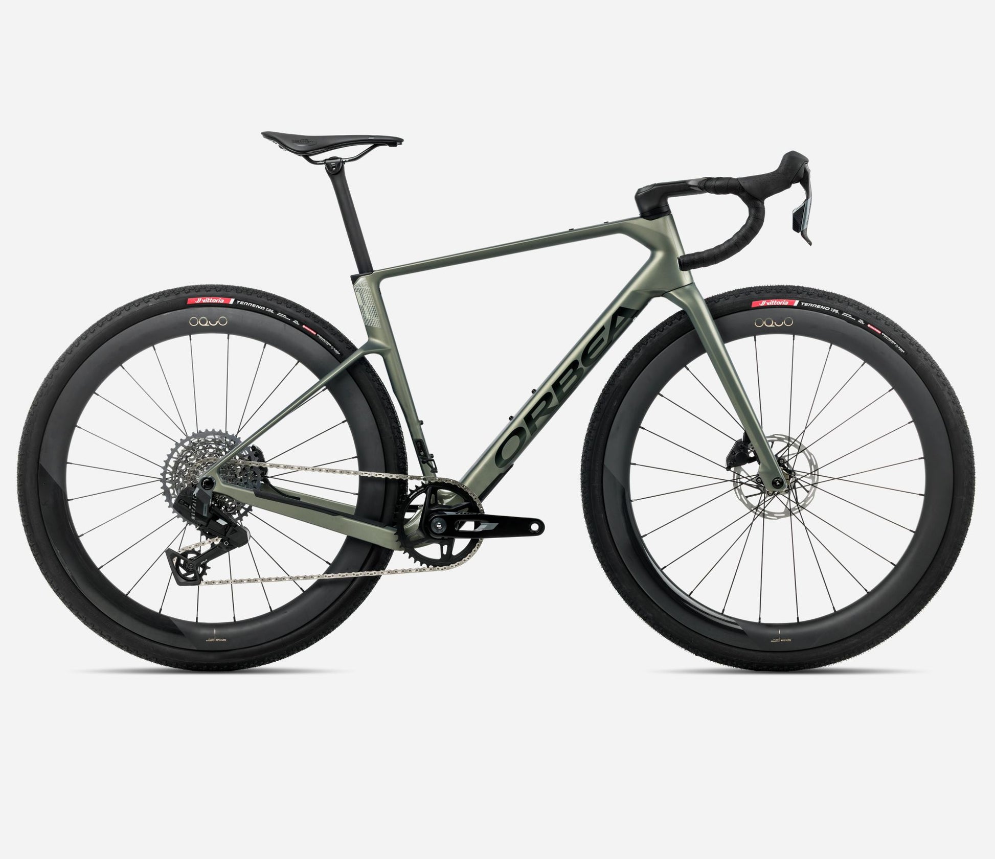 2026 Orbea Terra Race M31eLTD 1X Bike, Frozen Concrete / XL