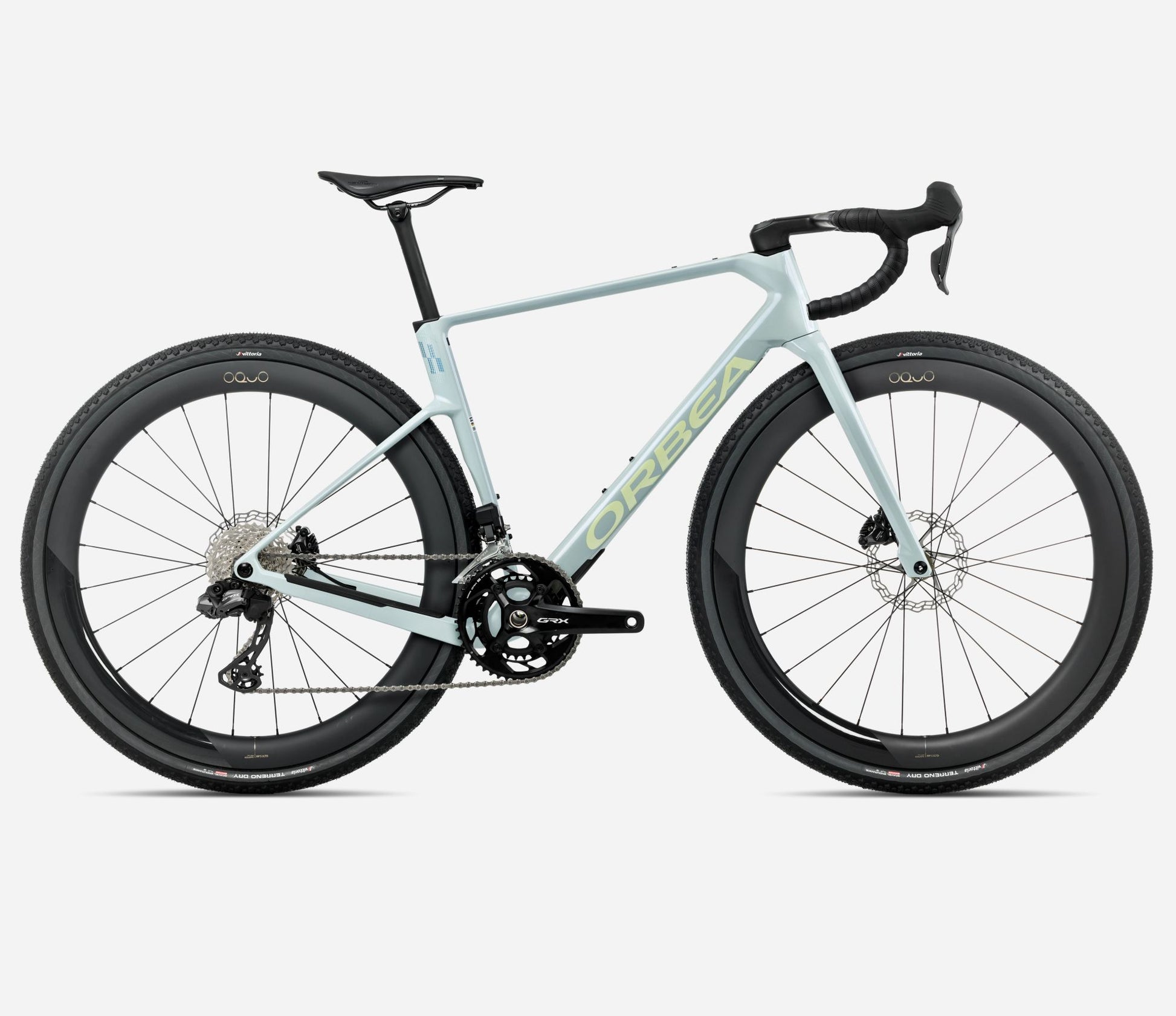 orbea terra carbon gravel bike Orbea Terra Race M20i LTD 2026 Frozen Concrete Gloss XS