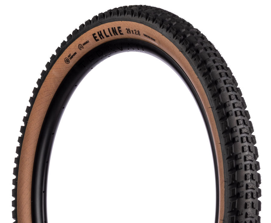 NEW Teravail Ehline Bikepacking Tire  - Gen 2, Tubeless, Folding, Durable, Fast Compound