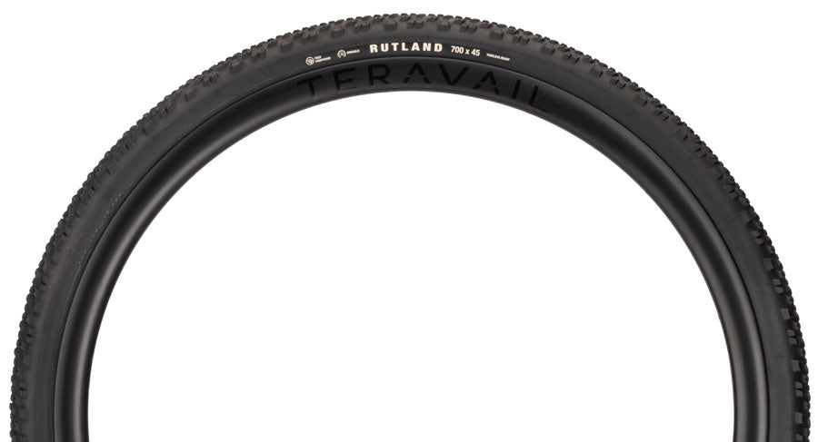 NEW Teravail Rutland Gravel Tire - 700c, Gen 2, Tubeless, Folding, Durable, Fast Compound
