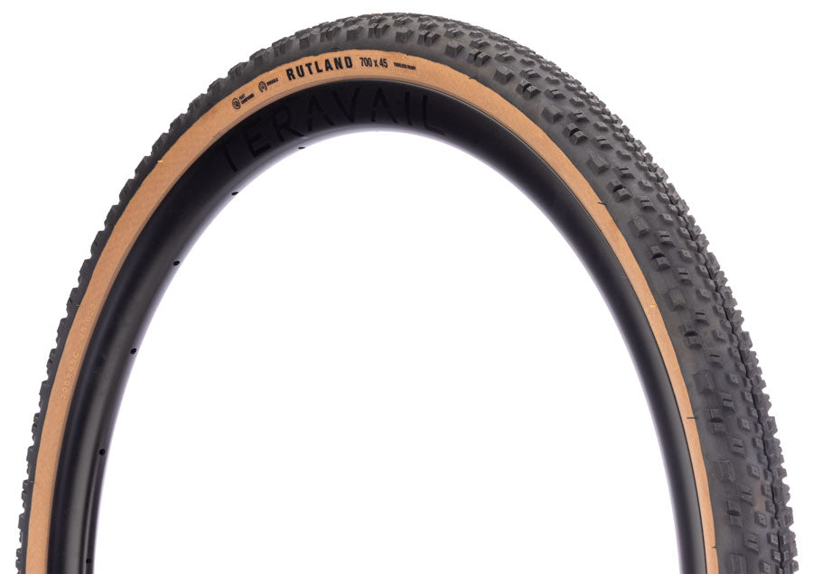 NEW Teravail Rutland Gravel Tire - 700c, Gen 2, Tubeless, Folding, Durable, Fast Compound