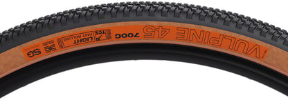 NEW WTB Vulpine Tire - 700 x 45, TCS Tubeless, Folding, Black/Tan, Light/Fast Rolling, Dual DNA, SG - Around the Cycle
