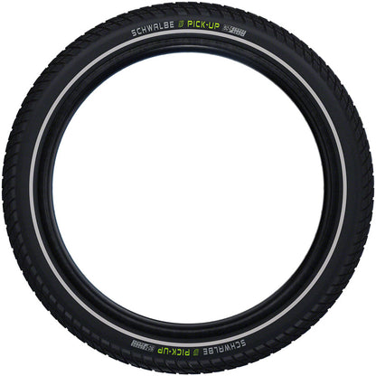 NEW Schwalbe Pick-Up Tire - 20 x 2.35, Clincher, Wire, Black/Reflective, Performance Line, Super Defense, Addix E, Twin Skin, E-50