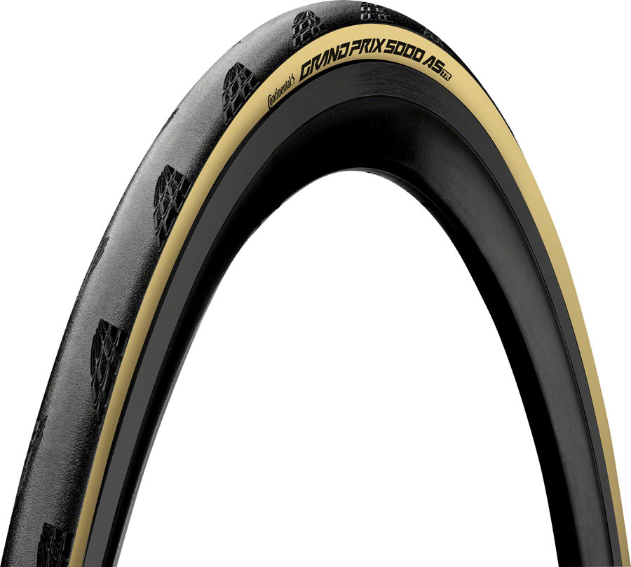 NEW Continental Grand Prix 5000 All Season TR Tire - 700, Tubeless, Folding, Black, BlackChili, Vectran Breaker, LazerGrip - Around the Cycle