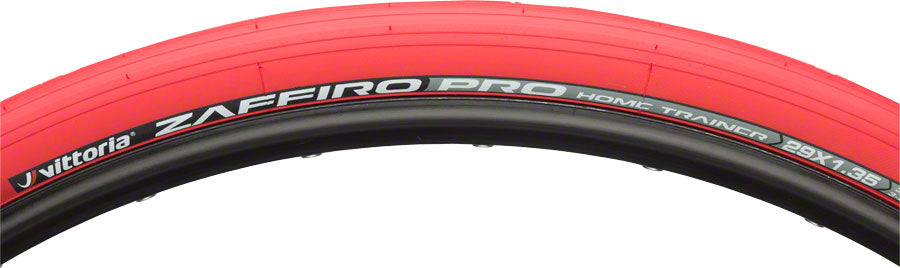 NEW Vittoria Zaffiro Pro Home Trainer Tire: Folding Clincher 29x1.35 Red - Around the Cycle