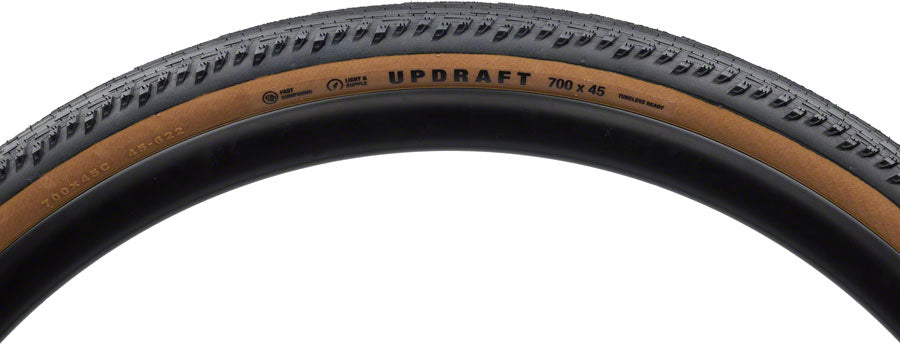 NEW Teravail Updraft Gravel Tire - 700c, Tubeless, Folding, Fast Compound