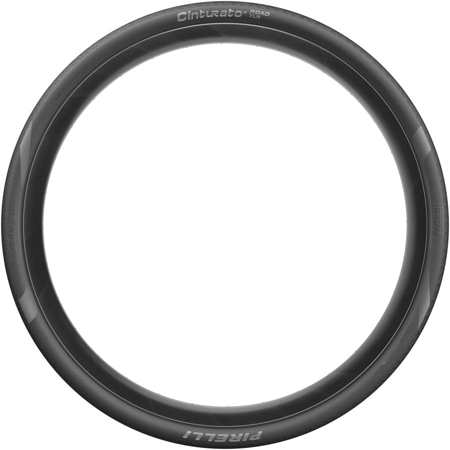 NEW Pirelli Cinturato Road TLR Tire - 700c, Tubeless, Folding, Black, SmartNet Silica, TechWall+Road - Around the Cycle