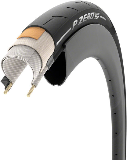 NEW Pirelli P ZERO Race TLR Tire - 700 x 40, Tubeless, Folding, Black, SmartEvo, SpeedCore