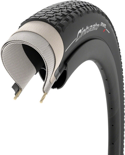 NEW Pirelli Cinturato Gravel H Tire  - Hard Terrain, 700c or 650b, Tubeless, Folding, SpeedGRIP, TechWALL