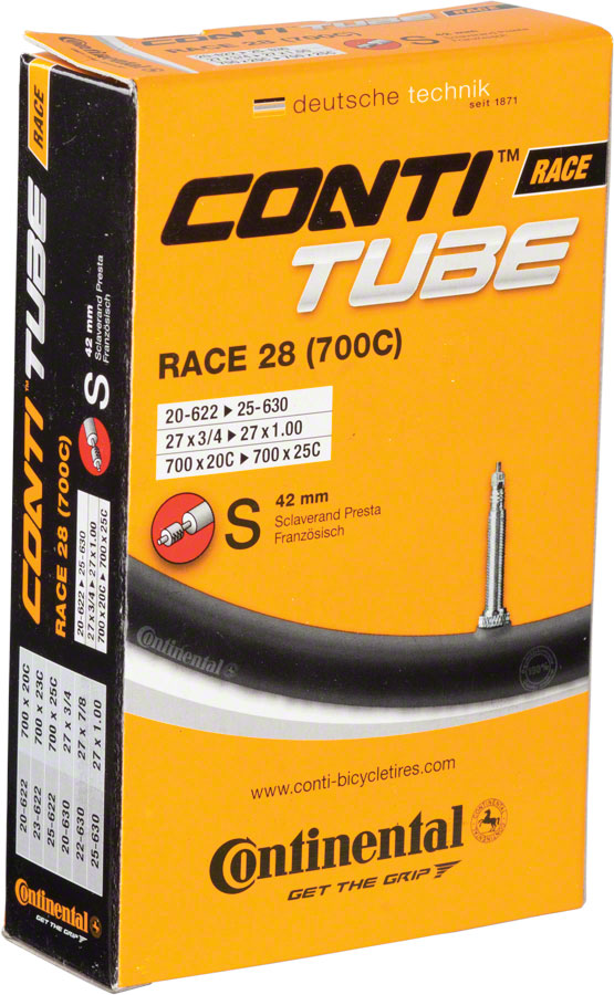 NEW Continental Standard Tube - 700 x 20 - 25mm, 42mm Presta Valve