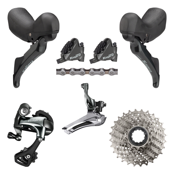 NEW Shimano Tiagra 4700 / 4720 2x10 Speed Groupset - Road, Hydraulic D