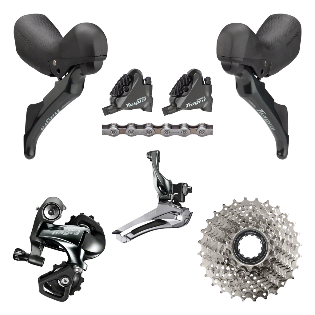 NEW Shimano Tiagra 4700 / 4720 2x10 Speed Groupset - Road, Hydraulic D
