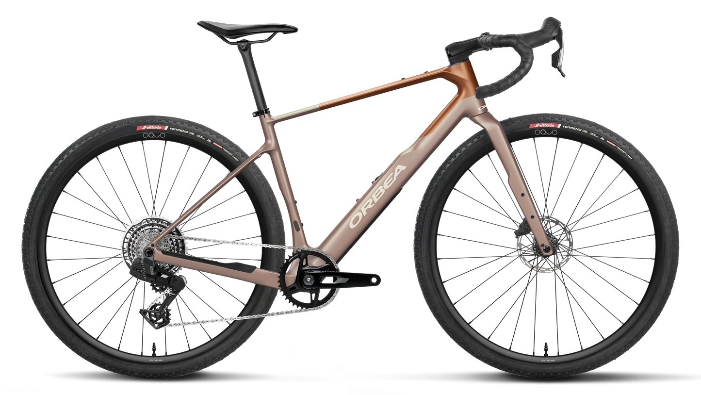 NEW 2027 Orbea TERRA M31eTEAM 1X Carbon Gravel Bike - SRAM Rival XPLR AXS