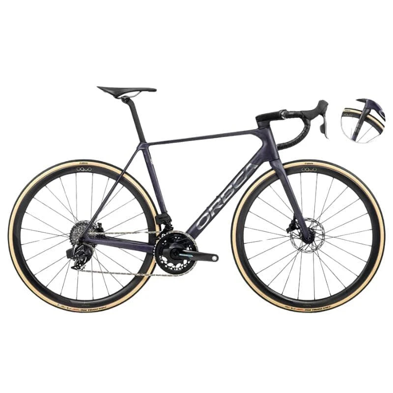 NEW 2024 Orbea Orca M21eLTD PWR Carbon Road Bike - SRAM Force AXS D2 2x12, Carbon Wheels, Powermeter
