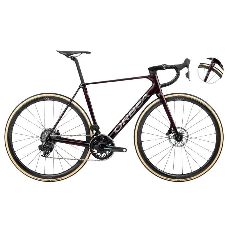 NEW 2024 Orbea Orca M21eLTD PWR Carbon Road Bike - SRAM Force AXS D2 2x12, Carbon Wheels, Powermeter