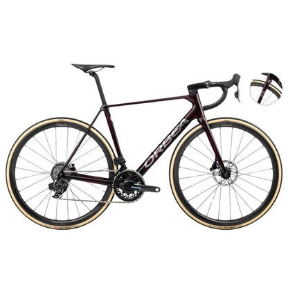 NEW 2024 Orbea Orca M21eLTD PWR Carbon Road Bike - SRAM Force AXS D2 2x12, Carbon Wheels, Powermeter