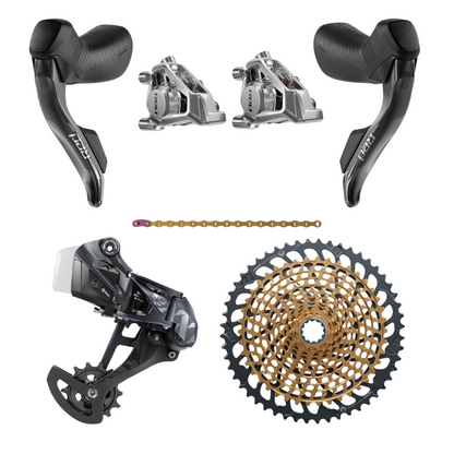 NEW SRAM Red E1 - XX1 Eagle eTap AXS Mullet Gravel Groupset Kit - 1x12